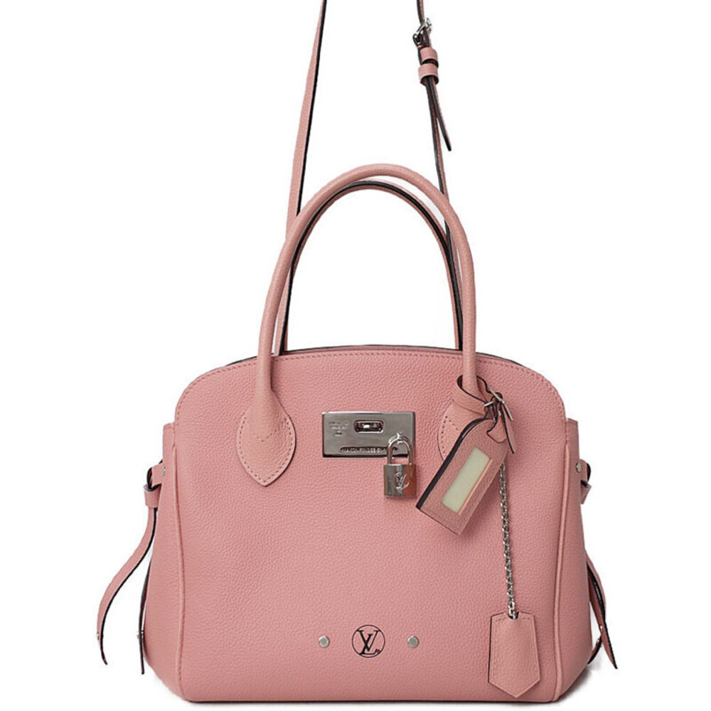 Louis Vuitton Milla bag black pebbled Veau Nuage leather